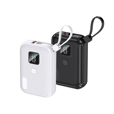 10000mAh Lightweight Mini Power Bank Wireless Charging Type C for On the Go Convenience