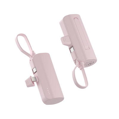 Custom Tail Plug Power Bank Lightweight 5V/2A Input For On The Go Charging