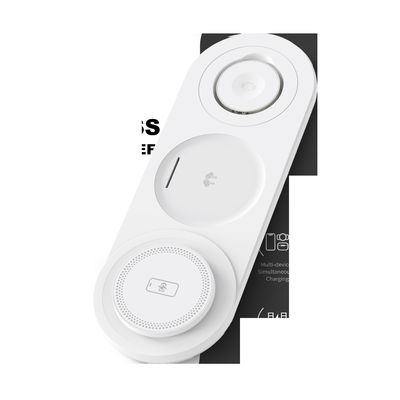 Multi Device Wireless Charging Station 3 In 1 for iPhone Apple Watch AirPods with 10W/7.5W/5W Power Type C