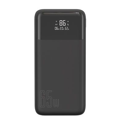 Good price Black 65w Power Bank 20000mah Universal Power Bank Built In Flashlight online
