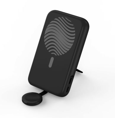 Good price Type C Black Smartwatch Power Bank 10000mAh Capacity Universal Connectivity online