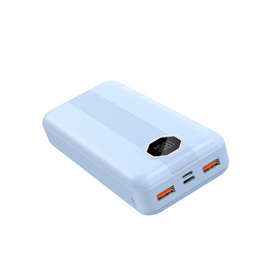 Good price Blue White 10000mAh PD Power Bank Micro Compatible Charger With 20W 22.5W Rated Power online