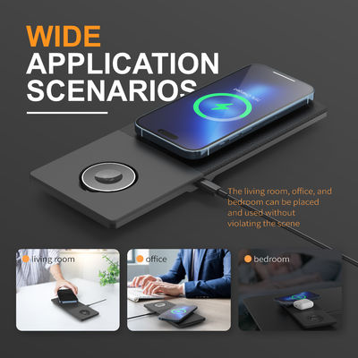 Good price Multi color 3 In 1 Wireless Charging Station OUT Wireless 5W/7.5W/10W/15W online