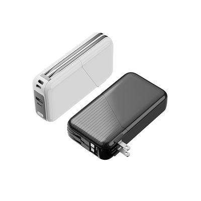 Good price 20000mAh White Wall Plug Power Bank for Multiple Devices online