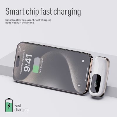 5000 mah capsule ultra compact size battery for daily portable charging on the go