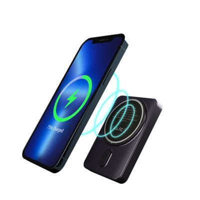 Good price 5000mAh Power Bank Magnetic Charger Lightweight Magnetic Powerbank online
