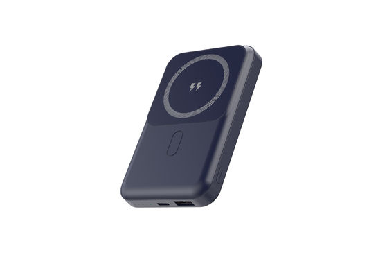 Good price Wireless Charging Magnet Power Bank with 7.5W Output Li Polymer Battery ABS PC Fireproof online