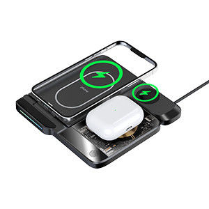 Good price ODM OEM Powerbank Wireless Charger 110-205KHz Charging Frequency 2-8mm Charging Distance online