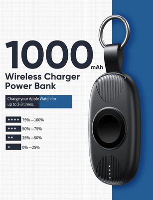 Good price 1000mah Smartwatch Power Bank Type C Connectivity Universal Compatibility online